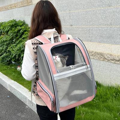 Taşınabilir Katlanabilir Kedi Çantası Kedi Evcil Hayvan Sırt Çantası Taşınabilir Nefes Alabilir Omuz Evcil Hayvan Dış Mekan Çantası Büyük Kapasiteli Evcil Hayvan Sırt Çantası