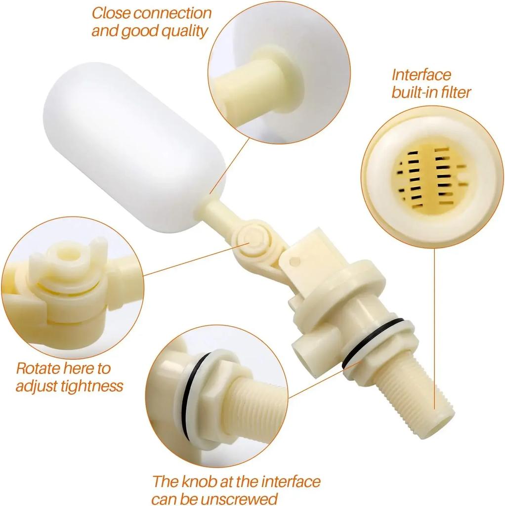 Wohnwagen Wohnmobil Autofill Netzwasseradapter Ersatz Schwimmerventil für Aquaroll Aquaruis Rolly Poly Automobilteile