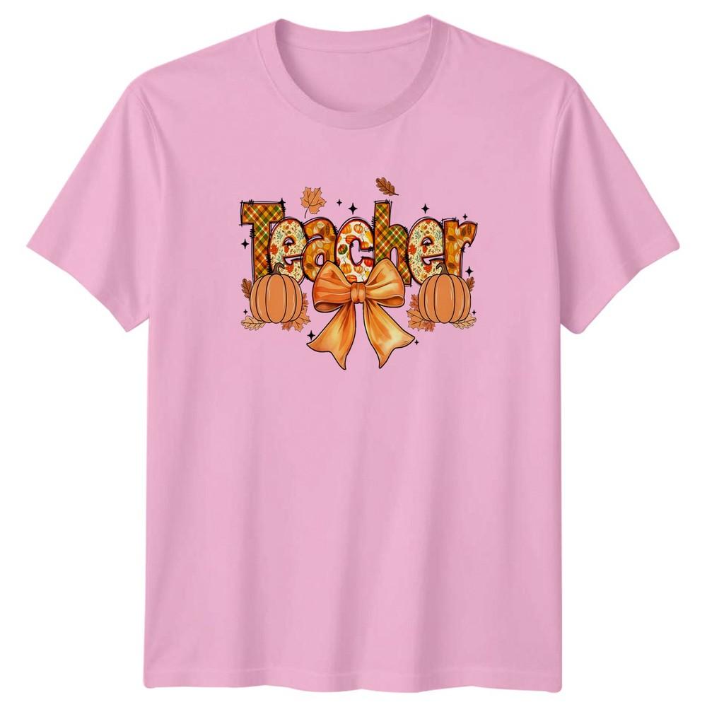Teacher Appreciation Education Unisexs T Shirt Unisexs Tee Autumn Fall Graphic