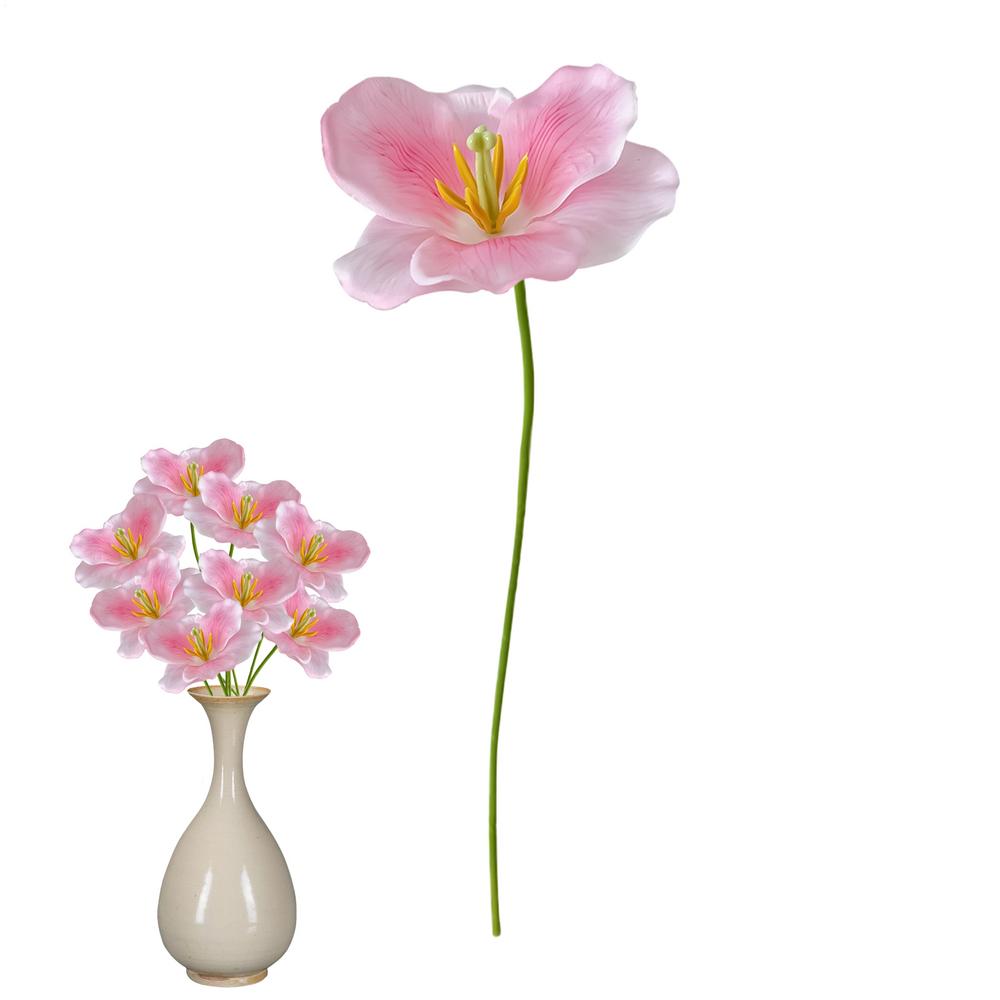 Kunstblumen Blattlos Realistische Künstliche Blumen 4,33 Zoll Heim Hochzeitsdekoration Retro Foto-Requisiten Für Gewerblich