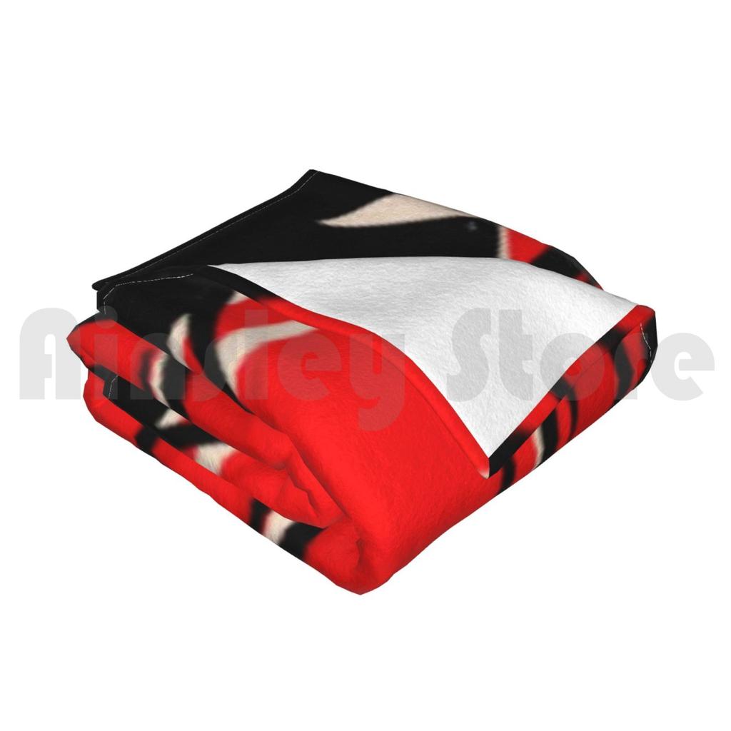 Blanket Japanese Oni 2321 Japanese Demon Oni Black White Old New Curren