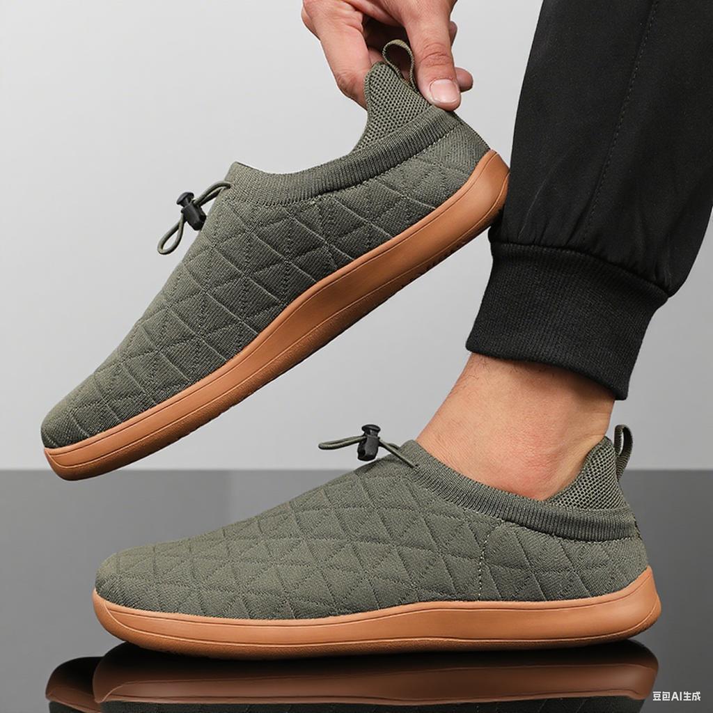 Minimalist and Unisex Wide Mesh Shoes for  Walking and Casual Outdoor Activities with Soft Soles Suitable for Travel