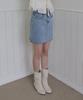 Heint Annie Cutting Mini Skirt
