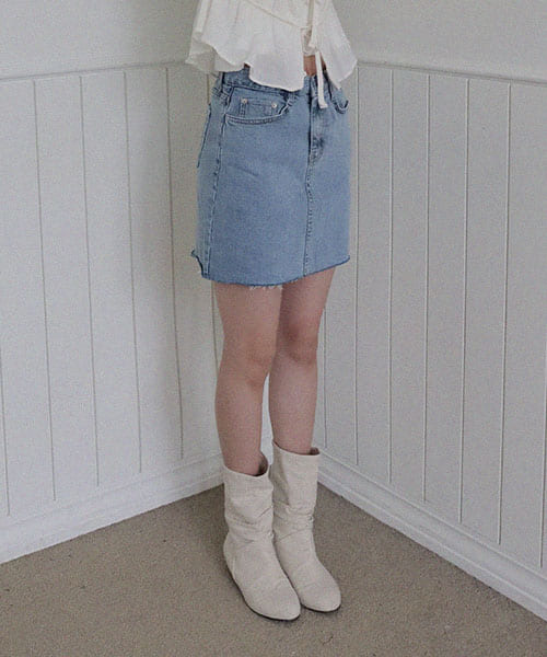 Heint Annie Cutting Mini Skirt