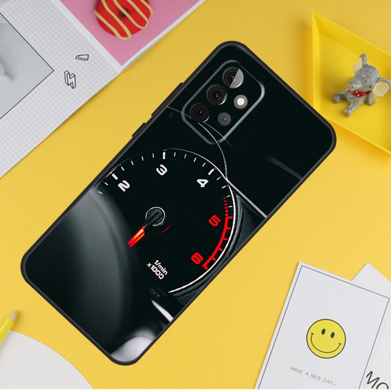 Car Dashboard Case For Samsung Galaxy A54 A34 A14 A13 A33 A53 A12 A32 A52 A71 A51 A15 A25 A35 A55 Cover