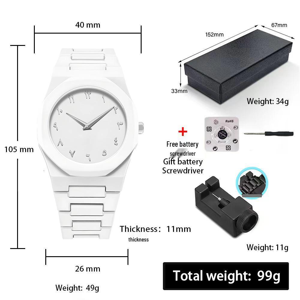 2024 Špičkové vodotěsné pánské a dámské quartzové hodinky pro jihovýchodní Asii a Blízký východ