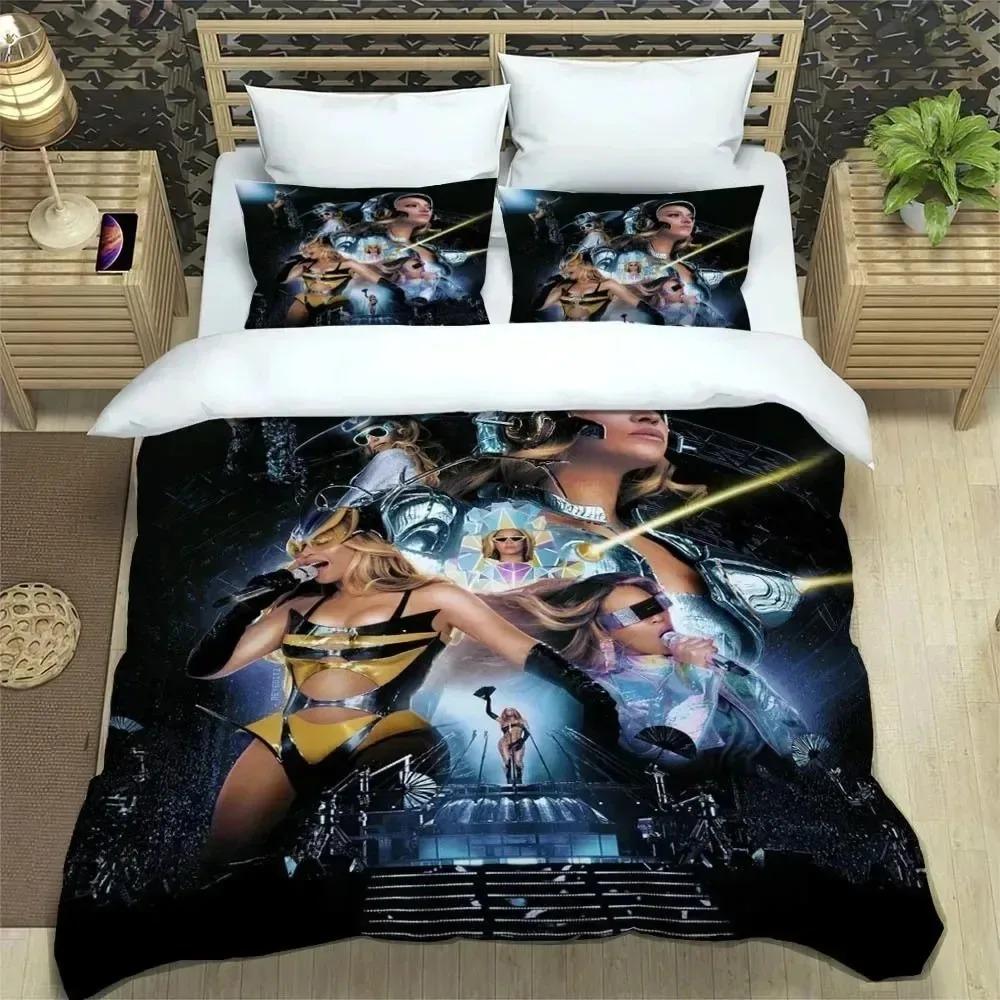 Comforter Beyonc Giselle Knowles Bedding Set Adult Boys Girls Bedroom Decoration Single Double Large Size