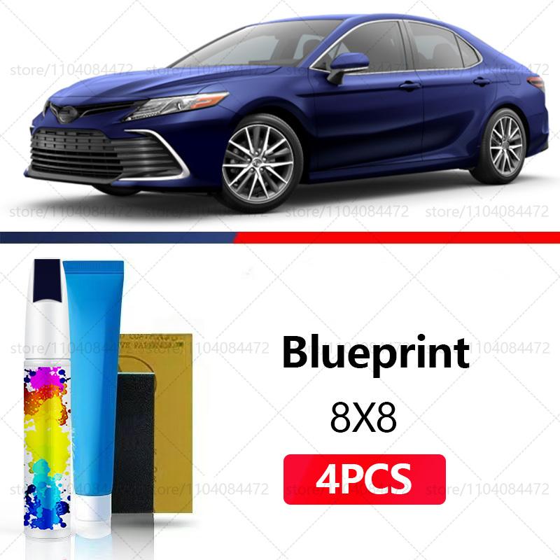 Car Paint Repair Pen For 1982-2025 Toyota Camry Paint Scratch Repair Accessories 4PCS Black 218 Gray 1H1 White 089 Silver 1J9 Touchup Paint2