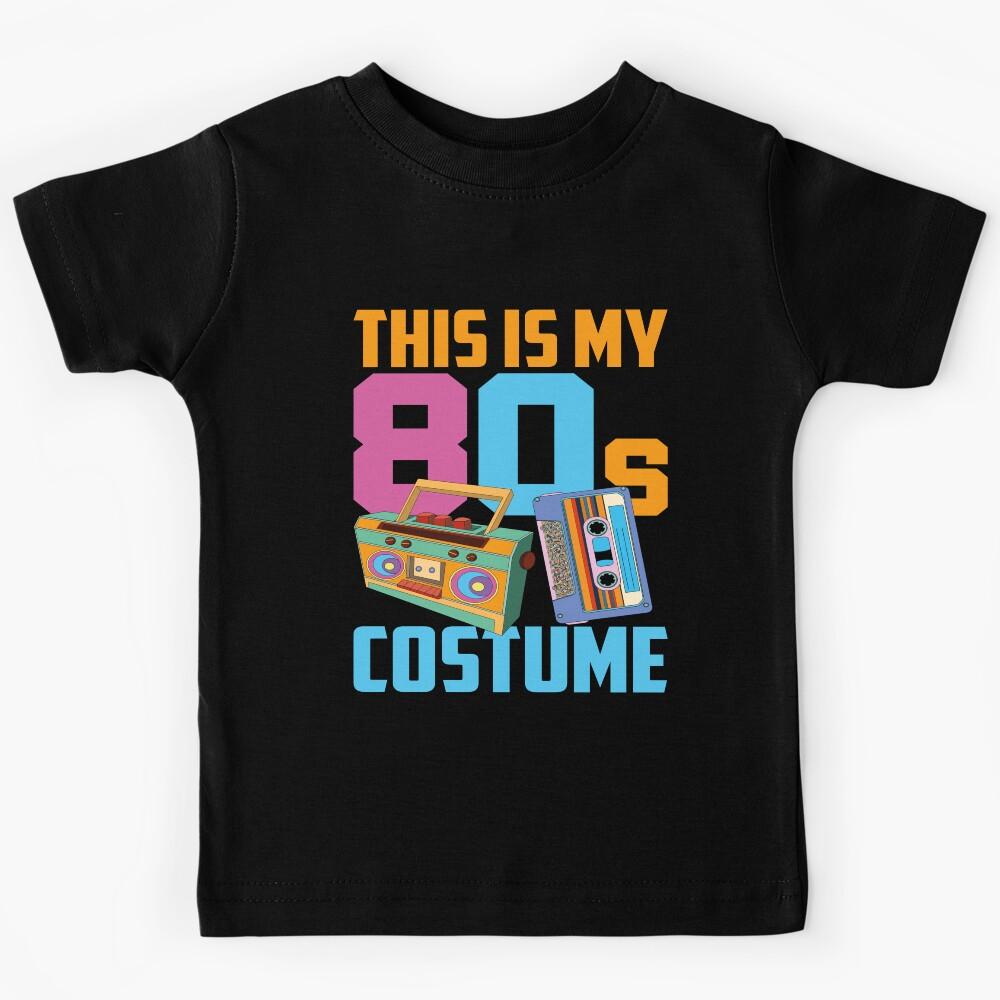 Retro 80s Music Cassettes 80s Lover Party Funny Costume 80s Kids T-Shirt 160