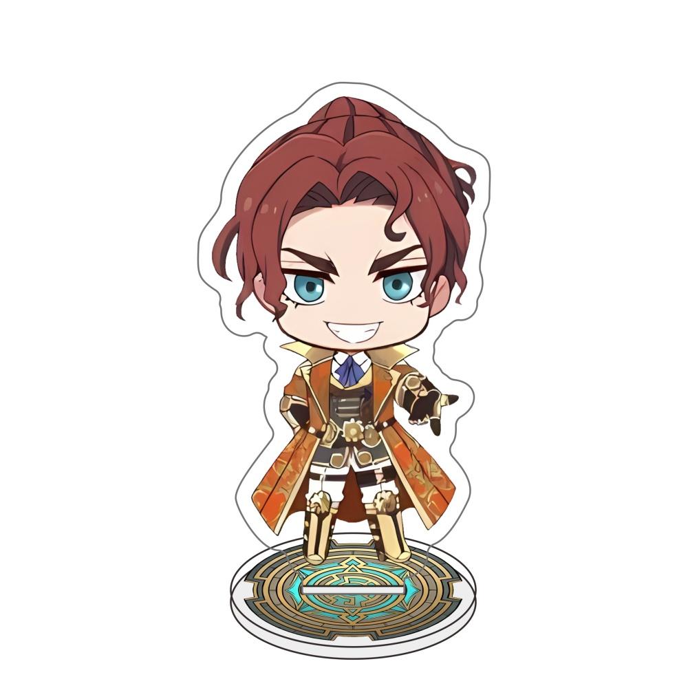 

Anime Record of Ragnarok 10cm Acrylic Stand Keychain Shuumatsu no Valkyrie Adam Buddha Qin Shi Huang Jack Hades Keyring Key Figu 10 cm