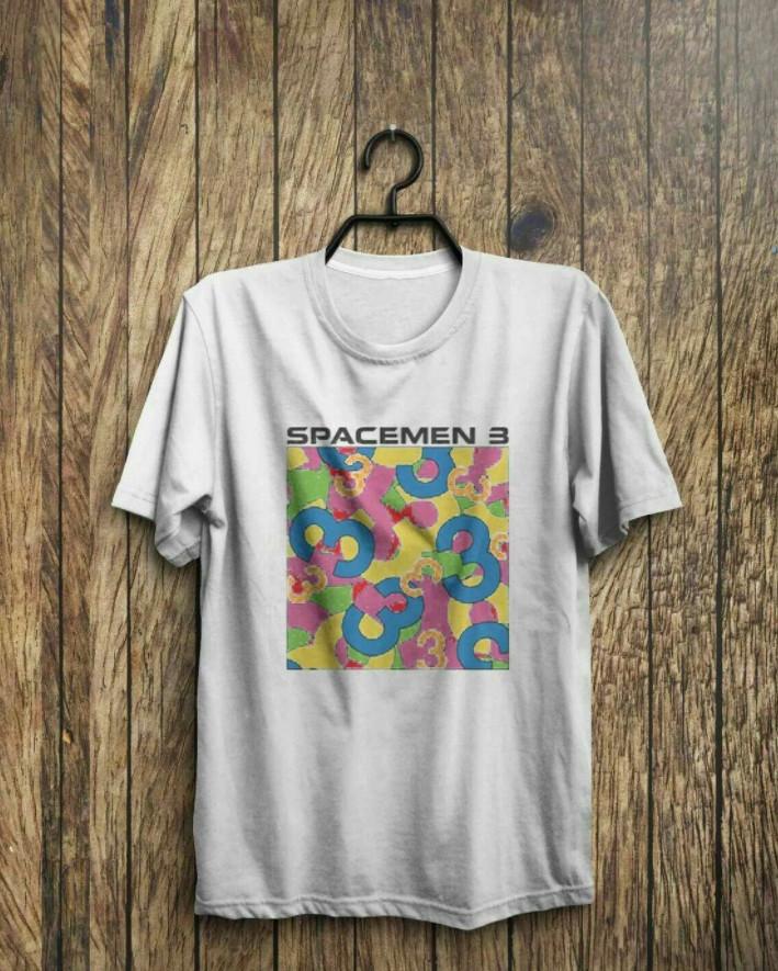Hot Spacemen 3 RECURRING Short Sleeve Cotton White Men All size ND110 Unisex T-Shirt L