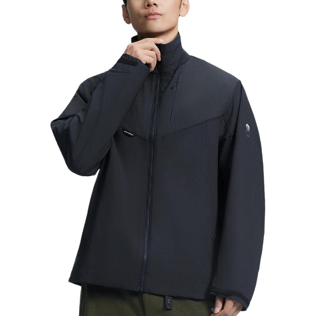Under Armour Jackets Men's Black Stand Collar Moderate Other 6010032-001