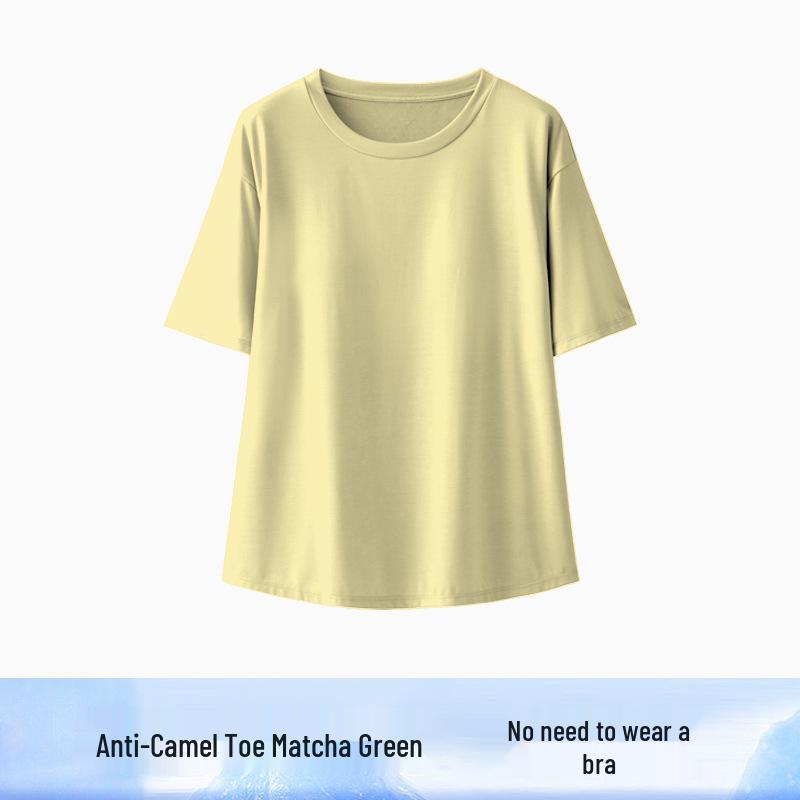 

Женская футболка свободного кроя из модала с коротким рукавом, не просвечивающая, летняя XL-XXL