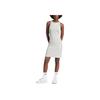 Adidas Originals Essentials Rib Tank Dress Fitted Round Neck Sleeveless Mini Dress Women Dress Light-Grey IR5923