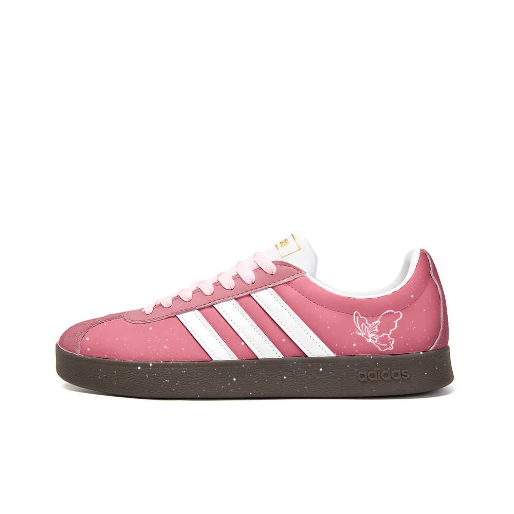 

Adidas Neo VL Court 2.0 Leather Slip Resistant Abrasion Resistant Low top Skateboard Shoes Unisex Red ID6015(Team746-) 44⅔