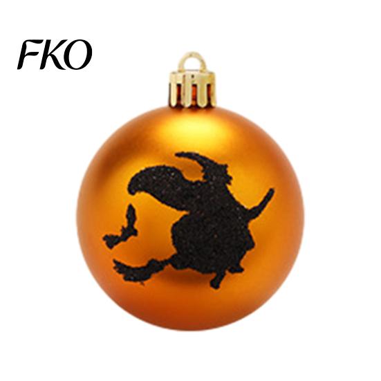 Outdoor Halloween Decor 16 Pcs Hanging Ball Decor, 6cm Skull Witch Eye Ornaments Durable Decorations for Ghost Tree, Spooky Window Yard Haunted House