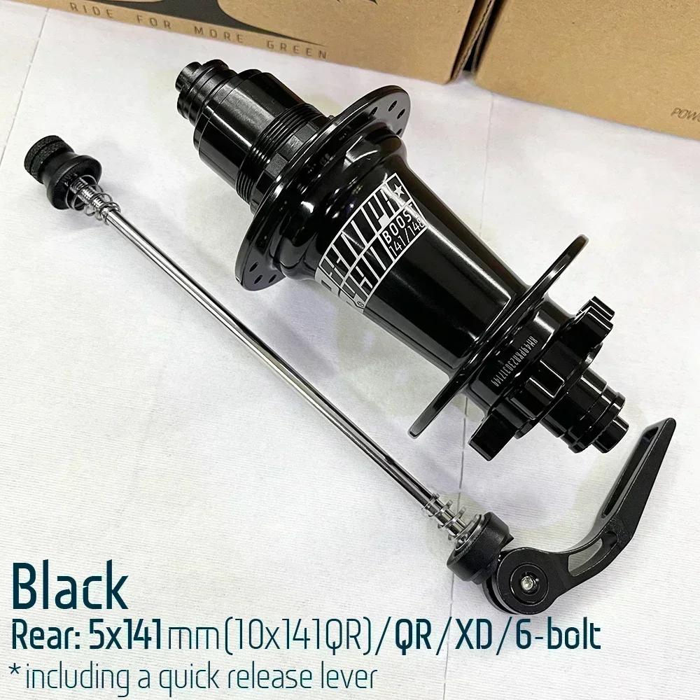 Koozer Xm490 Pro K7 Cube Mtb Hubs Rear Noisy Hub Boost 28 32 Hole Hub 5X141 Qr 12X148Mm Thru Ta Bicycle Hubs Hg Xd Ms 10 11 12S