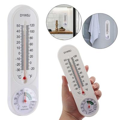 Temperature Hygrometer Two-In-One Analog Weather Gauge Station Nursery,Humidity Wall Hung,Room,Meter Accessories