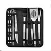 BBQ Stainless Steel Appliance Set 18 Pcs Outdoor Household Oxford Bag