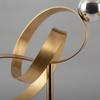 Geometric Sculpture Detailed Tabletop Decor Sturdy for Living Room, Hotel Lobby