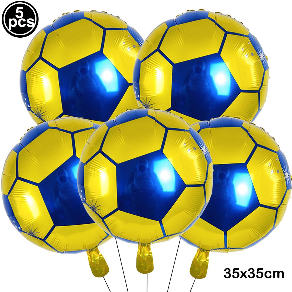Standing Soccer Foil Balloon Kids Football Theme Birthday Party Baby Shower Decor Football Club Decor Supplies Boys Gifts