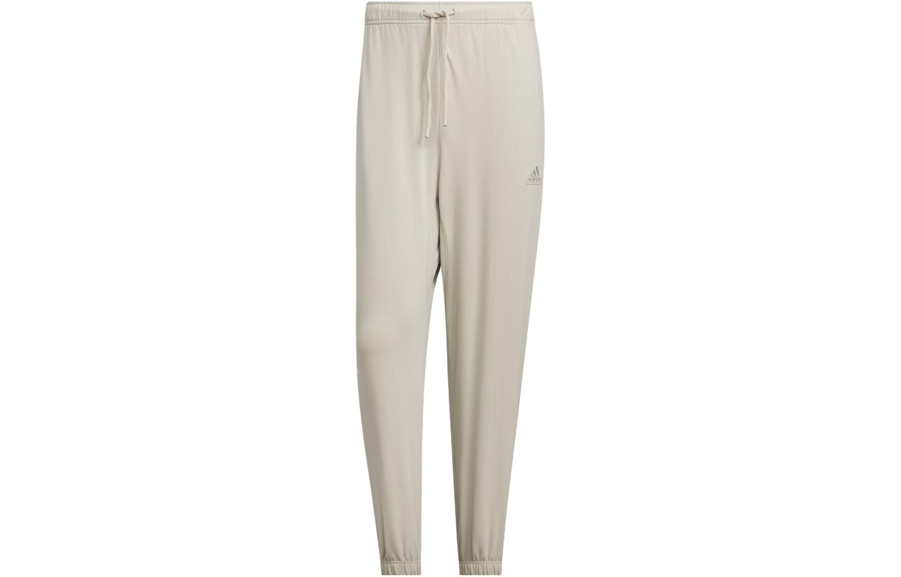Adidas Lightweight French Terry Pants Knitted Sweatpants Men s Light Gray IT3944 XL