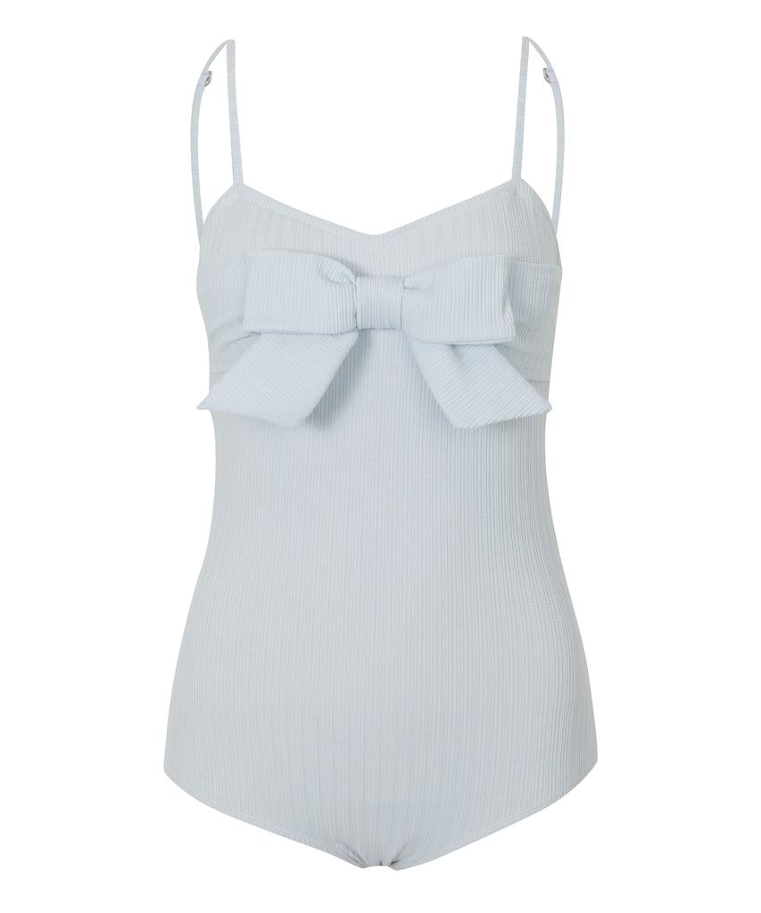 Soltipeullawo Julie Ribbon Monokini Light Blue