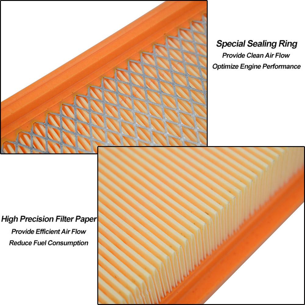 Bilmotorens luftfilter til Jeep Grand Cherokee ZJ WJ til Nissan Frontier Navara D40 4.0L Pathfinder R51 16546-7S000 Tilbehør