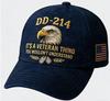 Cross-Border Washed Cotton Printed Hat Men'S 250Th Anniversary Eagle Commemorative Hat Amazon Dd-214 Flag Baseball Cap