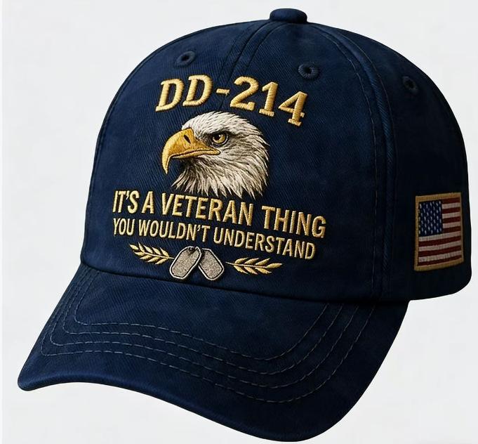 Cross-Border Washed Cotton Printed Hat Men'S 250Th Anniversary Eagle Commemorative Hat Amazon Dd-214 Flag Baseball Cap