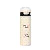 Water Bottle Cute Student Cartoon Thermos Cup Portable School Water Cup Simple Stainless Steel Elastic Cover Double Drinking Straw Cup