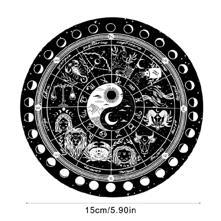 Healings Stone Energy Generators Altars Tarots Symbol Moonphase Altars Tarots Card Pad Dowsing Pendulums Ceremony Mat