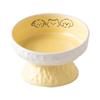 Ceramic Elevated Cat Bowl Anti-Vomiting Raised Pet Feeder Pet Food Water Bowl  Pet Supplies
