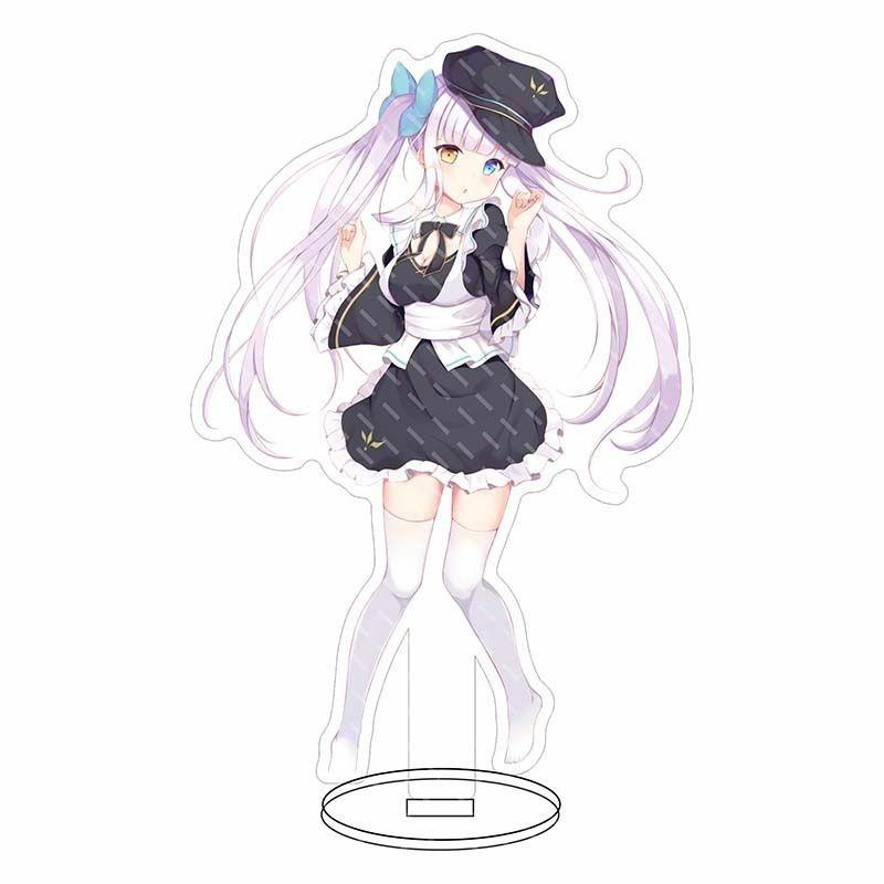 Hololive Vtuber Acrylic Stand Adorable Desktop Decor Featuring Fubuki Okayu Ayame Subaru Matsuri