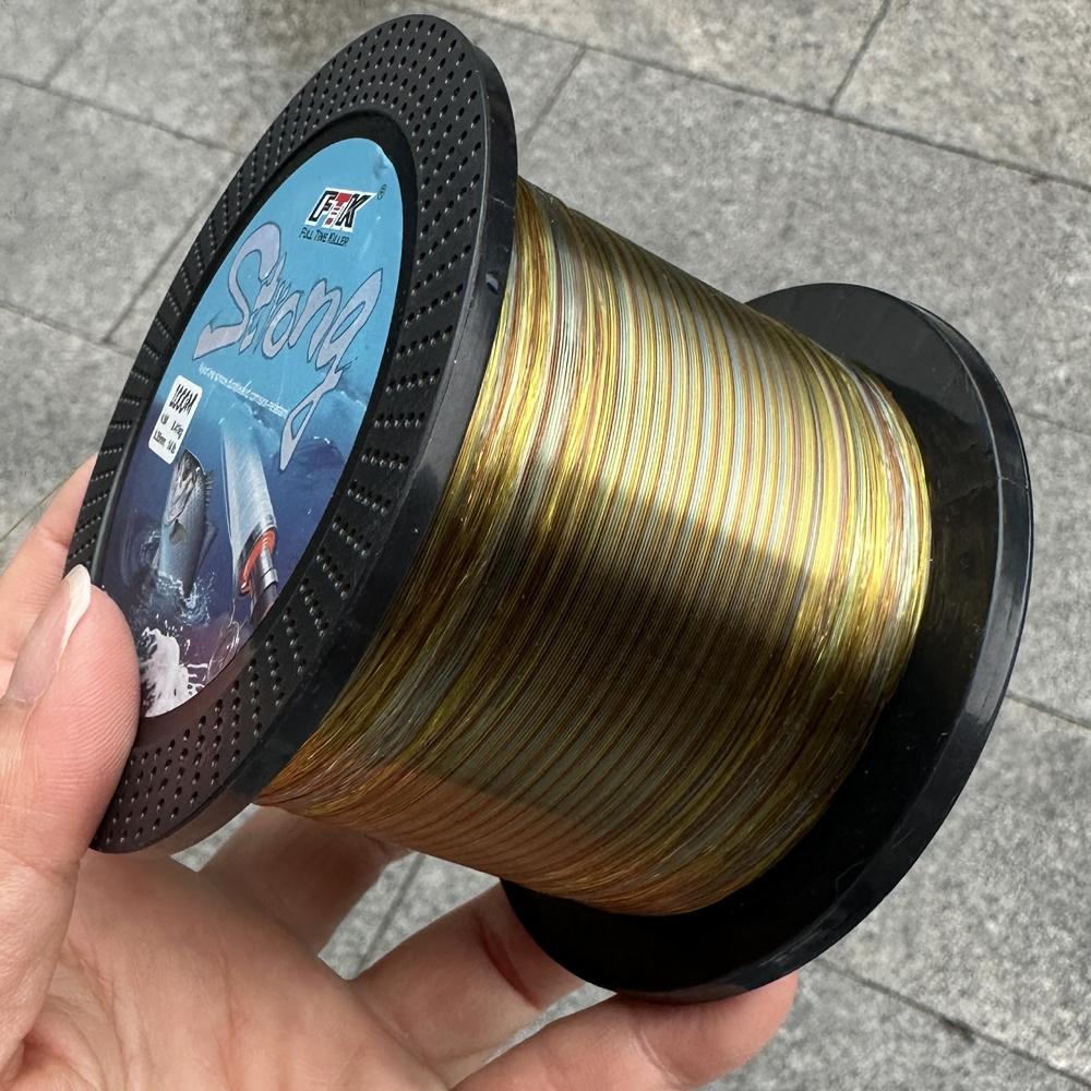 1000M Fluorocarbon Coating Fishing Line 0.14mm-0.50mm 4.0LB-24.5LB Carbon Fiber Leader Line Fishing Lure Wire Sinking Line Japan