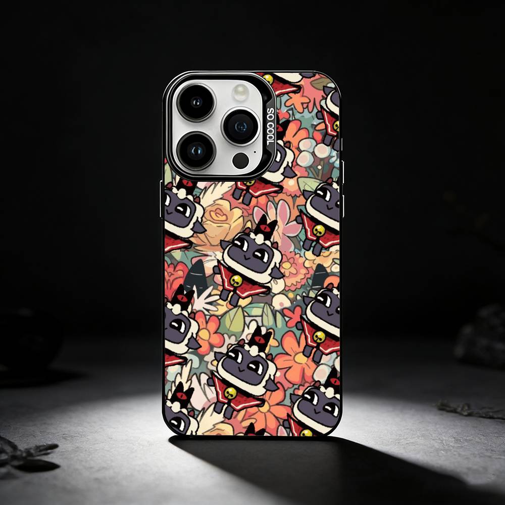 Cult Of The L-Lamb Game Phone Case For iPhone 17,16,15,14,13,12,11 Plus,Pro Max,XS,Colored silver phone case