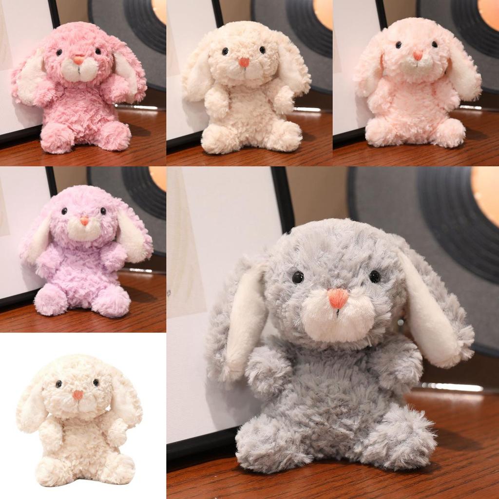 Cute Cartoon Rabbit Plush Doll With Ultrasoft Short Fur Ideal For Childrens Comfort