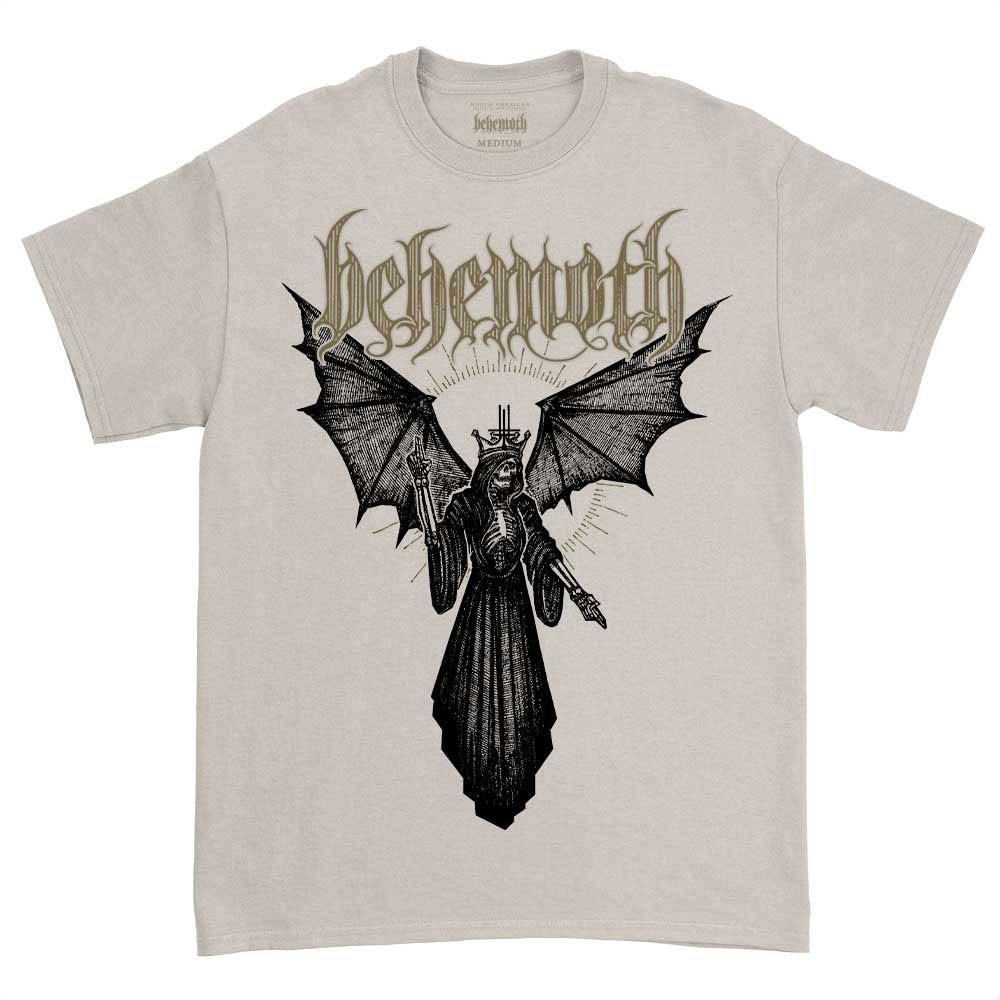 Men s Behemoth Angel Of Death T-shirt Small Natural S