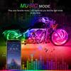 ICICAR 12 st Motorcykel LED-ljussats APP-styrning RGB Motorcykel LED-ljus 16 Miljoner