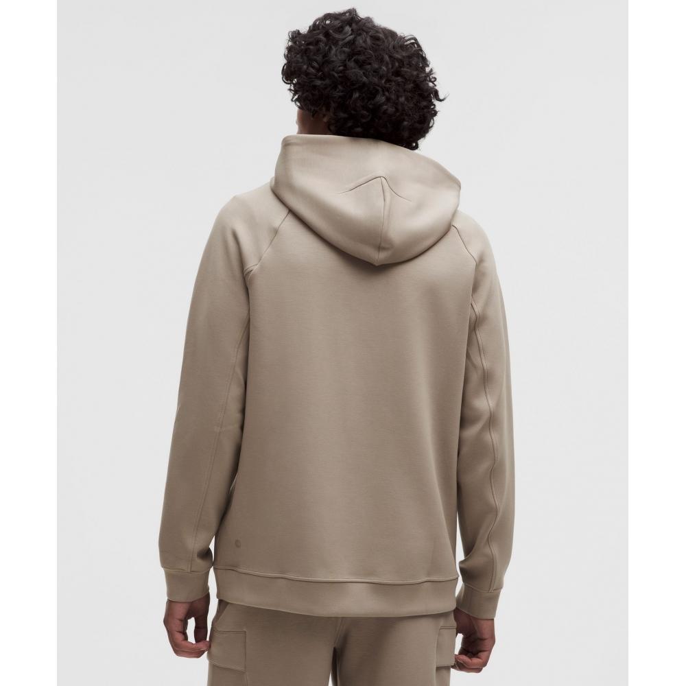 Lululemon Smooth Spacer Classic Fit Pullover Hoodie Warm Ash Grey