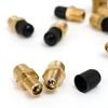 Universal Brass Tire Valve Stem 1/4 NPT 1/8 NPT M10*1 Car Motorcycle Tubeless Valve Core Thread Hardware Solid Copper Auto Parts Valve Stems 1
