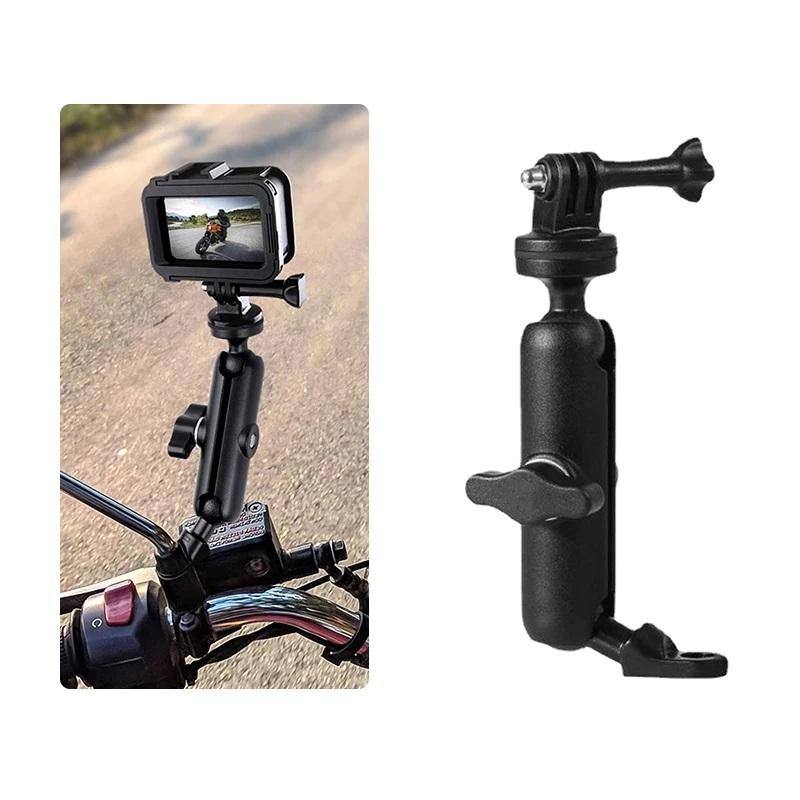 Metal Motorcycle Bicycle Camera Holder Handlebar Mirror Mount Bike Bracket For Action Camera Accessories