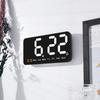 Dual Alarms LED Digital Clock 12/24H Format Table Alarm Clock Wall-mounted Clock  Living Room