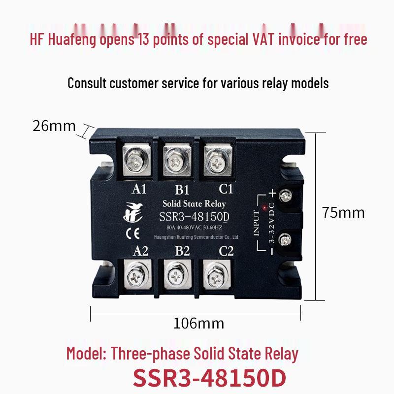 Releu cu stare solidă monofazat SSR-40DA Control DC/AC MGR-1D4840