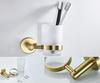 304 Stainless Steel Brushed Gold Towel Rack Ring Bathroom Bath Towel Rack Bathroom Accessorie Toilet Paper Holder