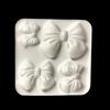 Bäckereiutensilien Kleine Schleife Silikonform Kuchen Dekoration Modellierzubehör Schokolade Ton Backformen Werkzeuge