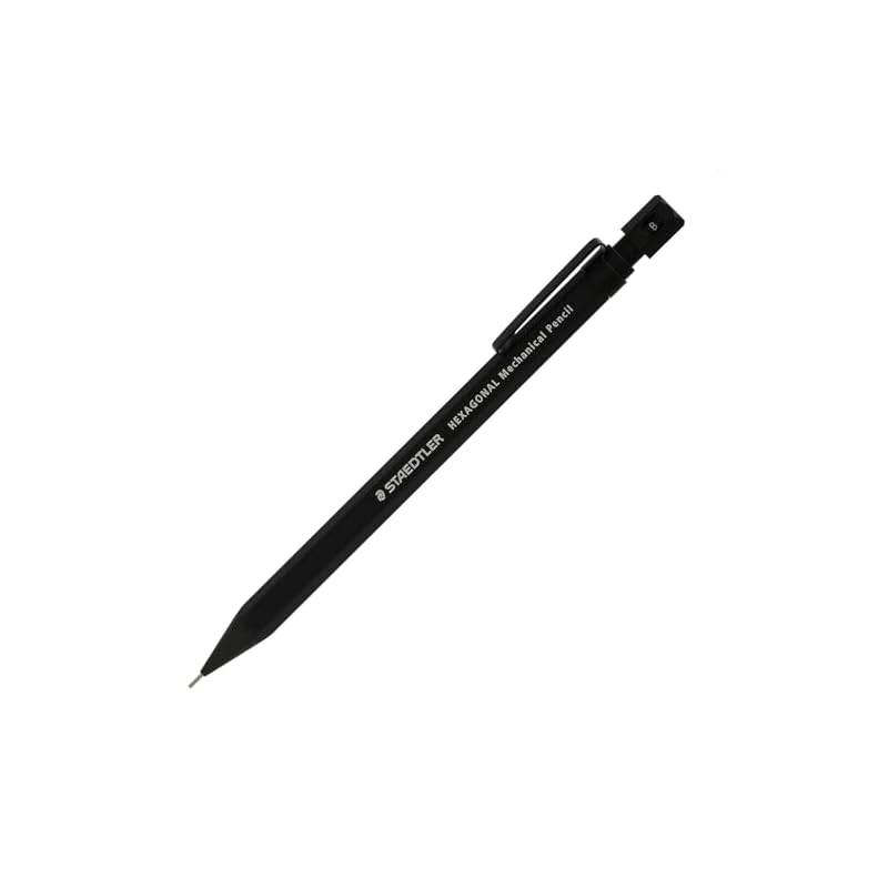 STAEDTLER Hexagonal Mechanical Pencil 0.5mm [Clean Black] 925 77-05B