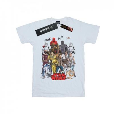 Boys The Rise Of Skywalker Character Collage T-Shirt