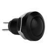 Car Momentary Push Button Swicth 1A 24V 8mm Mini Push Button Power Switch Zinc-Aluminium Alloy Shell for 8mm Mounting Hole(Black)