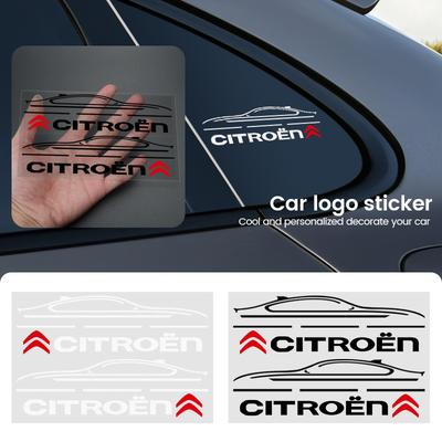Vinyl Car Rearview Mirror Side Body Decorative Stickers Decal For C1 C2 C3 C4L C4 C8 Vts C5 Cactus Picasso C-Elysee Saxo